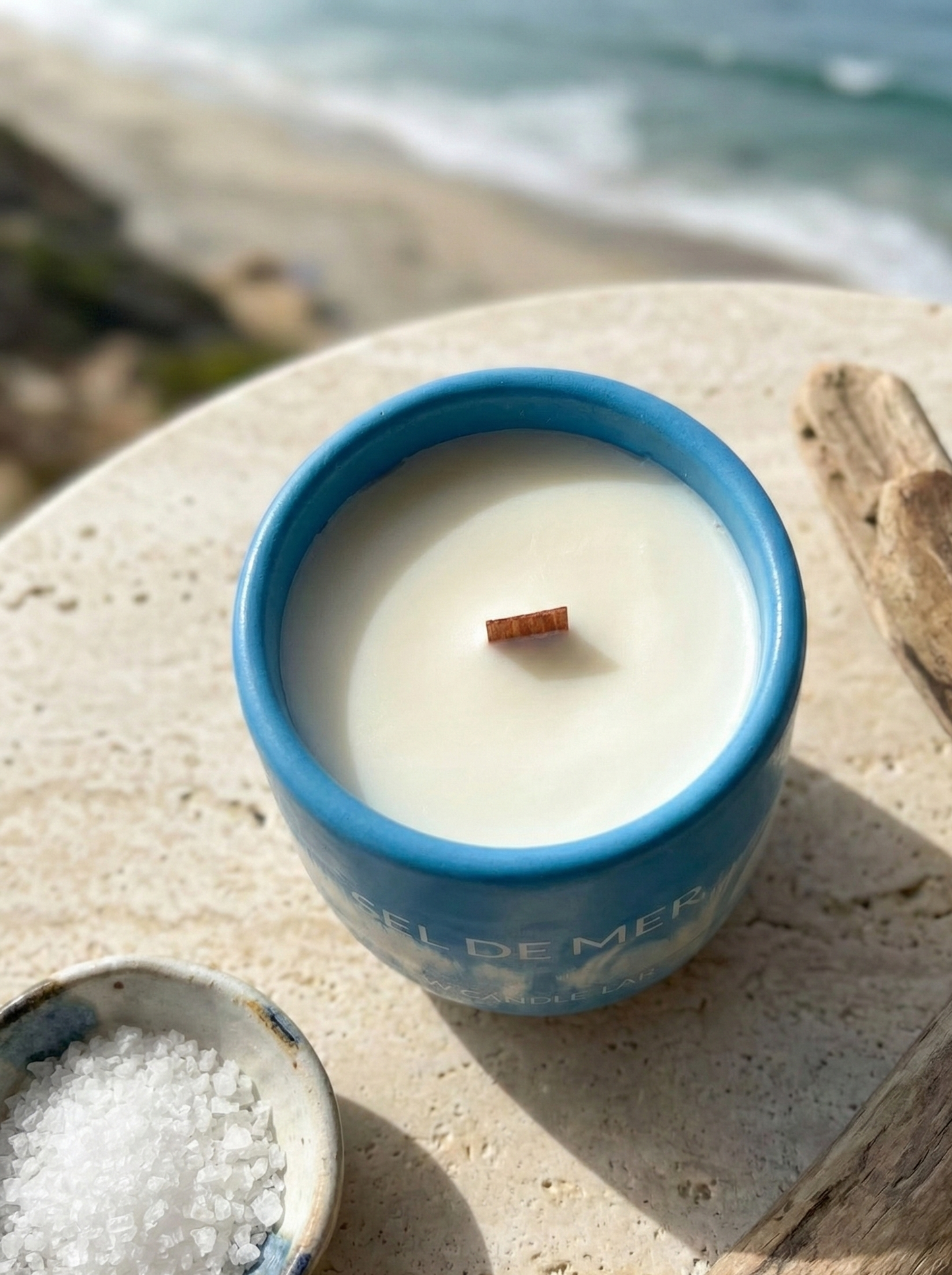 Formula No. 03 | Sel de Mer Candle | Mineral Sea Salt & Amber | Coconut Soy Wax Blend