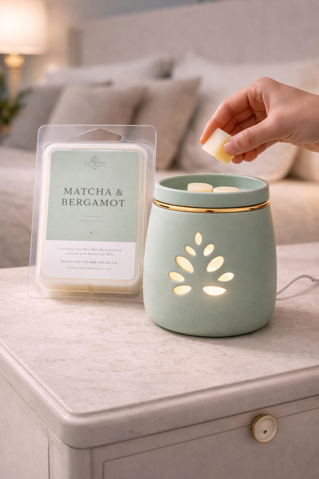Formula No. 09 | Matcha Bergamot Wax Melts