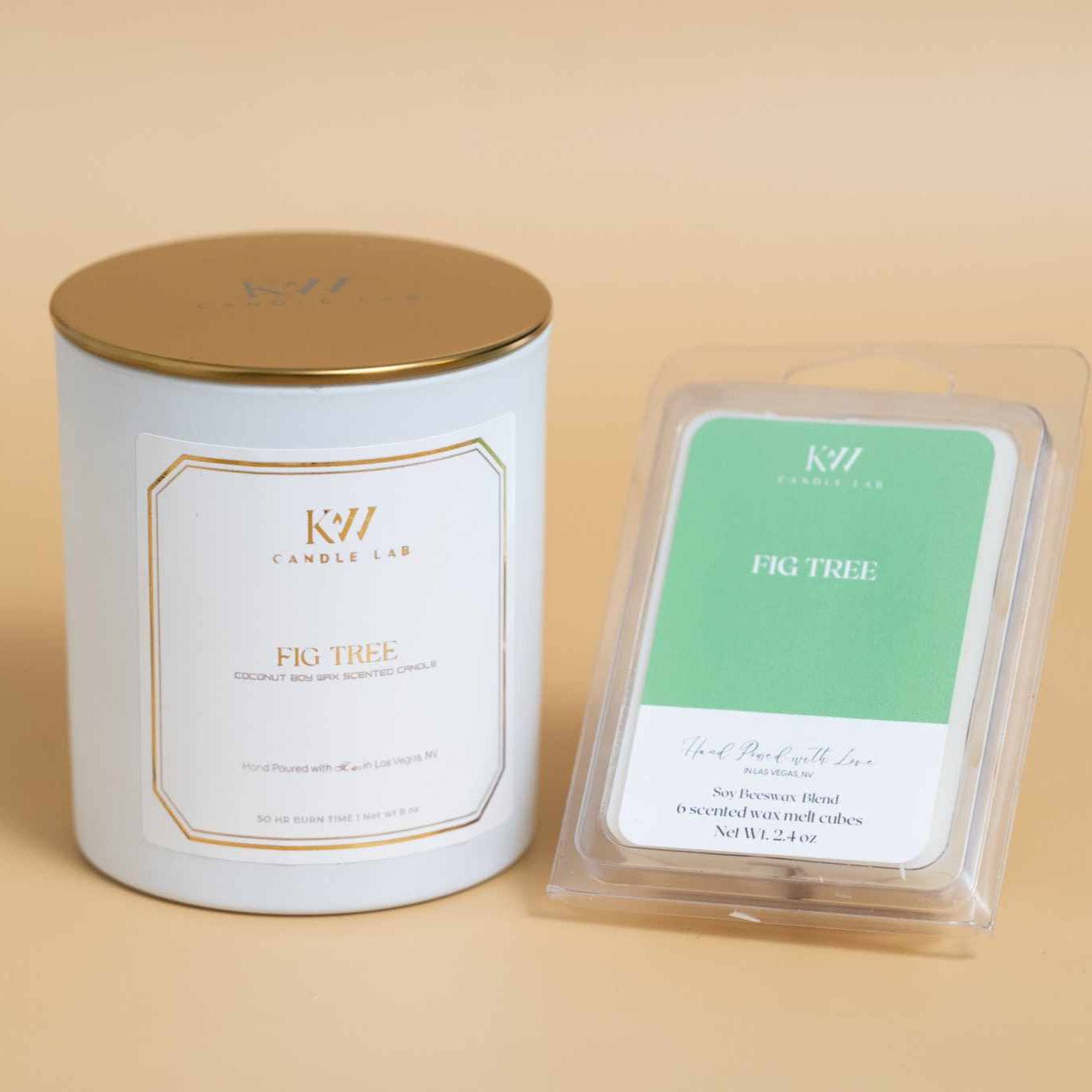 fig tree candle and wax melts